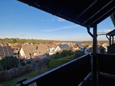 Sehr schöne Wohnung mit Fernblick