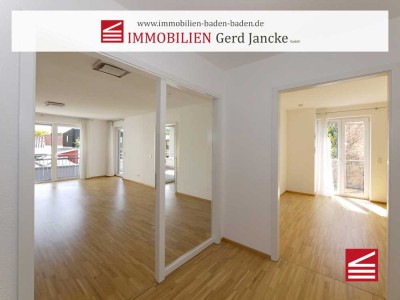 Baden-Baden, attraktive 4-Zimmer-Wohnung m. Aufzug, 2-TG-Stellplätze & 2 Balkone!