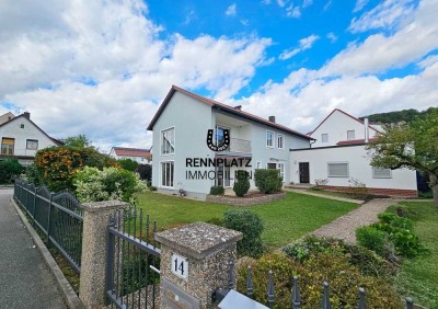 Sanierte Maisonette-Wohnung mit 4,5 Zimmer und Garten in Regensburg-Schwabelweis. Frei.