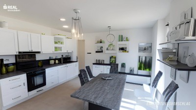 4-Zimmer-Familien-Wohnung in Raaba mit Garten und 2 Stellplätzen