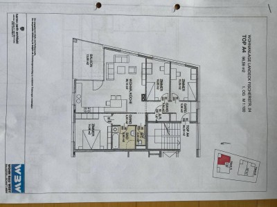 Attraktive 4-Raum-Wohnung mit EBK und Balkon in Landeck