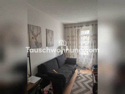 Tauschwohnung: Sonnige 2-Raumwohnung mit 2 Balkonen sucht Tauschobjekt