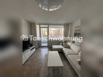 Tauschwohnung: Biete zentrale Wohnung am Sachsenhausen mit Balkon