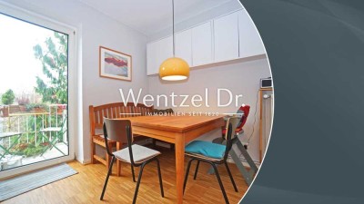 Helle 2-Zimmer-Wohnung mit Balkon zentral gelegen in Wiesbadens Mitte