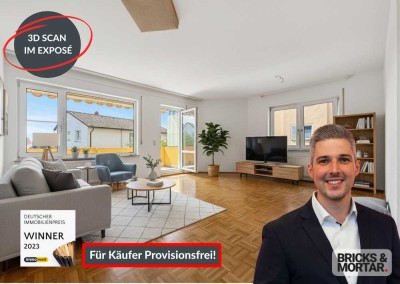 Lichtdurchflutete 3-Zimmer-Wohnung in Top Lage von Kassel Harleshausen