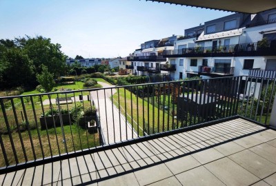 U1 OBERLAA: SÜDSEITIGE GRÜNRUHE MIT 11 m2 BALKON