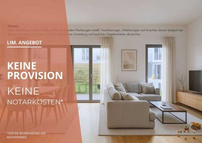 Sofort einziehen: Familienwohnung mit 3 Zimmern & Garten