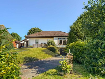 Charmanter Bungalow – das Hummelhaus mit Blick ins Grüne