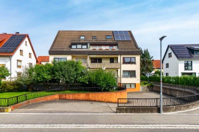 Baienfurt – Gepflegt & renoviert! Gut geschnittene 3,5-Zi.-Whg. in ruhiger, zentrumsnaher Lage…