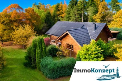 Niedrigenergiehaus in begehrter Lage! Ca. 127m² Wfl., Terrasse, 2628m² grünes Grundstück in Kräpelin