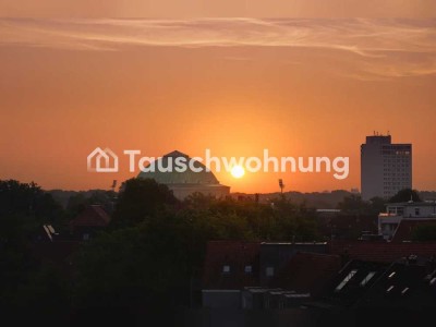 Tauschwohnung: Schöne Einzimmerwohnung mit Ausblick