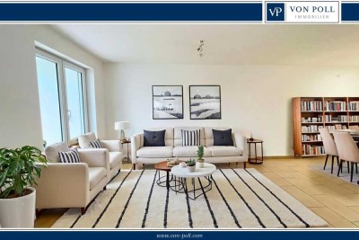 Helle neu renovierte 2-Zimmer-Wohnung mit Südbalkon, Aufzug & TG-Stellplatz