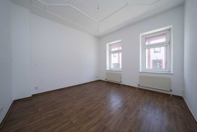 +++ großzügige 1-Raum-Wohnung mit Stuckdecken unweit des Goetheparks +++