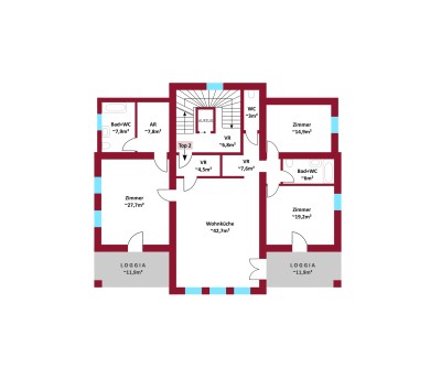 2 Loggien &amp; der Blick ins Grüne I individuelle Anpassungen bei der Raumgestaltung inkl. Lift, Fußbodenheizung, Luftwärmepumpe u.v.m.!