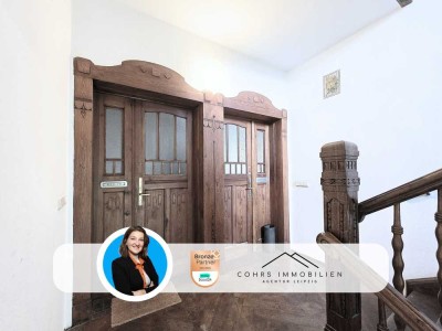 Bezugsfreie 3-Zimmer-Wohnung im Kulturdenkmal mit Erweiterung auf 6 Zimmer mögl. - Balkon