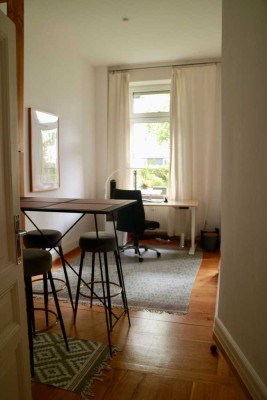 Vollmöblierte 2-Raum-Erdgeschosswohnung in Frankfurt a. M. zur Untermiete (01.09.2025 - 28.02.2026)