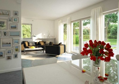 EINFAMILIENHAUS IN SCHLICHTEM DESIGN FÖRDERFÄHIG MIT KFW 300