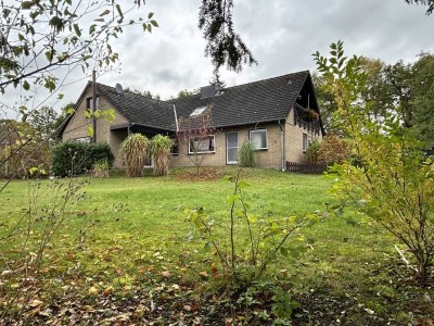 Großzügige Erdgeschosswohnung mit Garten, Terrasse und Kaminofen in Oldendorf/Luhe