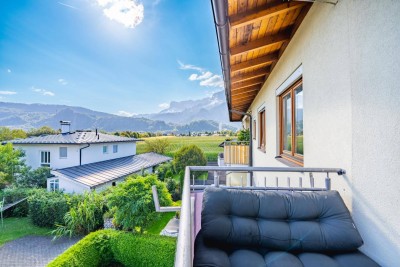 Berg.Panorama - Sonnige 3 Zimmer Wohnung in Rif bei Salzburg