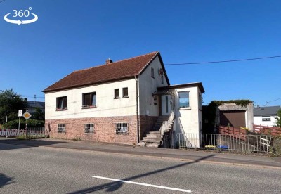 Sanierungsbedürftiges Einfamilienhaus mit Garage und Garten in Sankt Wendel / Bliesen