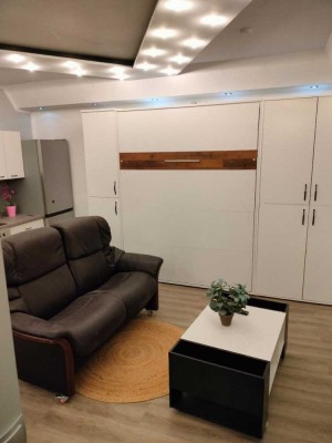 Vollmöblierte 1-Zimmer Wohnung mit Balkon in Bad Nauheim