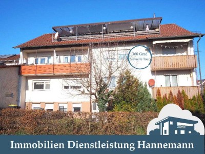 4 Zi. ETW, DG, große Dachterrasse, ruhig und hell, Garage + Stellplatz, Waiblingen Hegnach