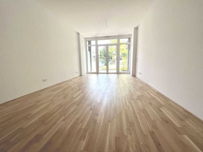 Moderne 2-Zimmerwohnung mit großer Terrasse, Einbauküche, Badewanne & Dusche in der Stadtoase!