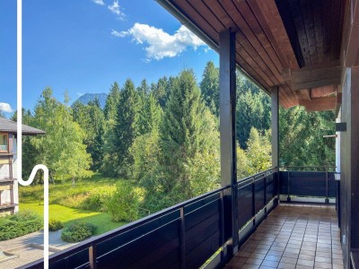 SCHÖNER WOHNEN IN ABTENAU | 4-Zimmer, 2 Balkone, Kachelofen, &amp; Einzelgarage