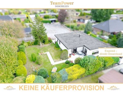 Wohlfühlen im Grünen: Altersgerechter Bungalow mit Stil