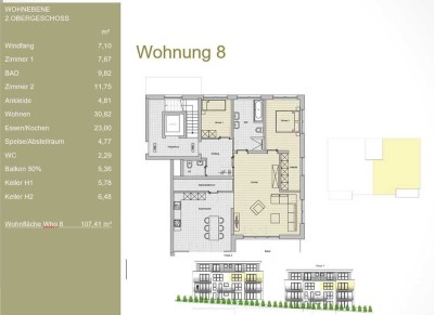 4 Zimmer Wohnung mit Balkon in Aulendorf