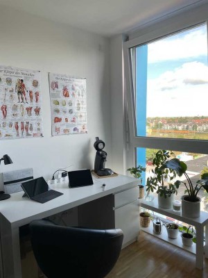 Unbefristete, moderne 1-Zimmer-Wohnung inkl. Tiefgaragenstellplatz in Pasing im Unity