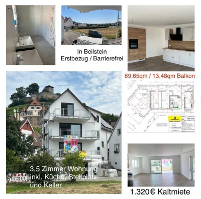 Barrierefreie 3.5 Zimmer Wohnung in 3 Parteien Neubau