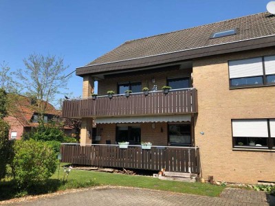 Gepflegte 3,5 Zimmerwohnung in guter Lage in Drensteinfurt (samt Loggia & Garage)!