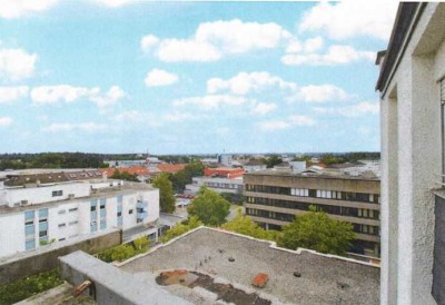 Geschmackvolle, gepflegte 3-Raum-Wohnung mit Balkon und EBK in Waldkraiburg