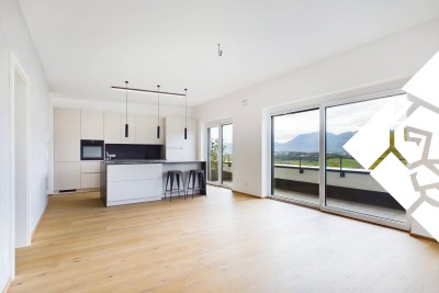 Erstbezug Penthouse mit atemberaubendem Panoramablick über Bad Häring zu mieten!