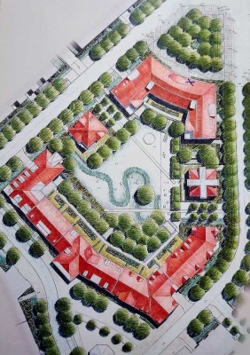 Gepflegte 3-Zimmer-Wohnung mit Balkon/Terrasse und Einbauküche in Potsdam-kirchsteigfeld