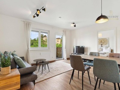 Moderne Balkonwohnung nähe LKH inklusive Tiefgaragenstellplatz #Voll möbliert