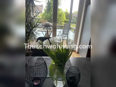Tauschwohnung: Sehr schöne helle 2 Zimmer Wohnung/schöner Balkon Stadtwald