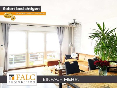 Naturnahes Wohnglück: Gepflegte 3-Zimmer-Wohlfühloase mit Balkon & moderner Ausstattung