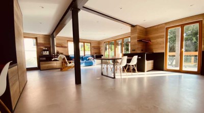 Komplett möblierte Loft-Wohnung am Wald mit luxuriöser Ausstattung u. Einbauküche in Wiesbaden