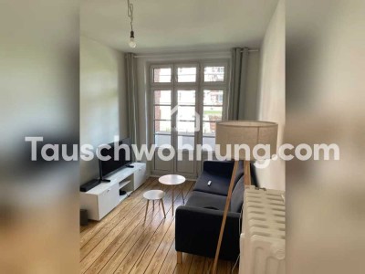 Tauschwohnung: 2 Zimmer in Altbauwohnung in bester Lage gegen 3 Zimmer