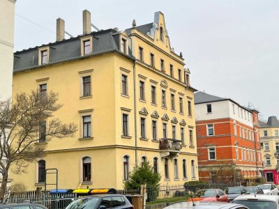 Helle 3 Raum Wohnung mit Blick über die Dächer von Löbtau