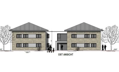 Lichtdurchflutete 105m² 4ZKB Erdgeschosswohnung mit Fahrstuhl KFW55, Senioren, Carport