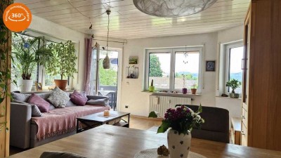 "3-Zimmer Wohnung mit großem Balkon in sehr ruhiger Lage"