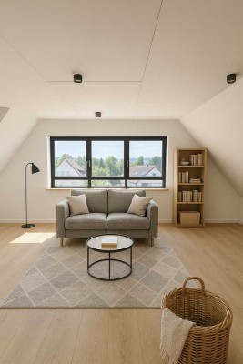 Geschmackvolle, sanierte 3-Zimmer-Dachgeschosswohnung in Albbruck