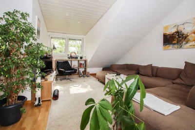 Schicke Dachgeschosswohnung für die junge Familie