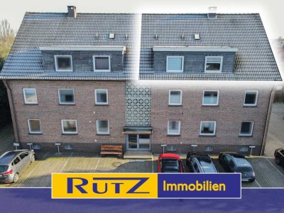 Ganderkesee | 3-Zimmer Dachgeschosswohnung mit Balkon, Keller und Garage