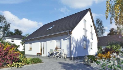 Mitwachshaus massiv gebaut, Preis inkl. Grundstück