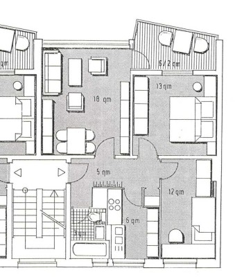 Wohnung 3-Zimmer mit Balkon PROVISIONSFREI