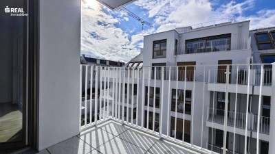 Erstbezug - Hofseitige 2-Zimmer-Balkonwohnung